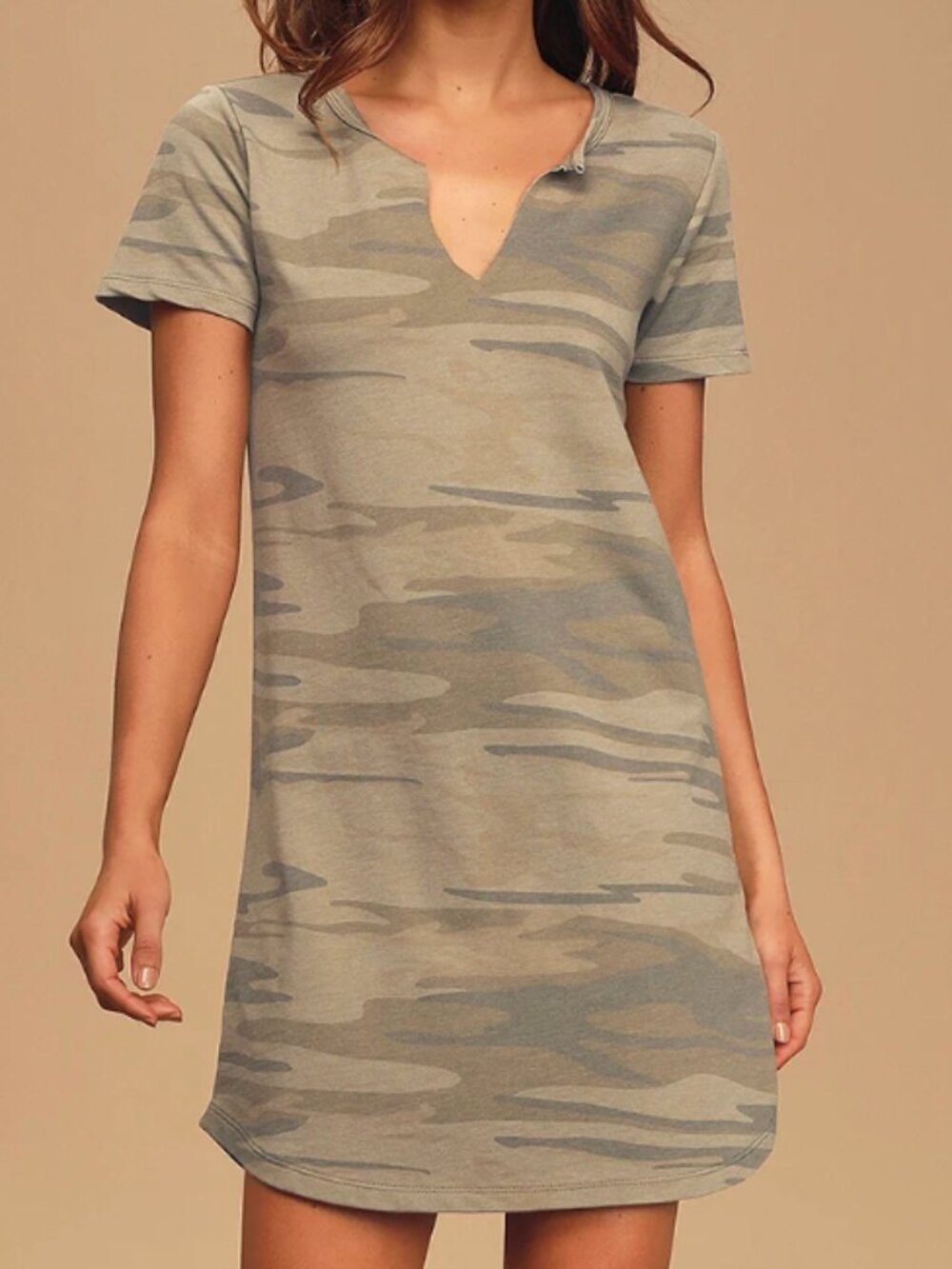 Z Supply The Camo Tshirt Dress